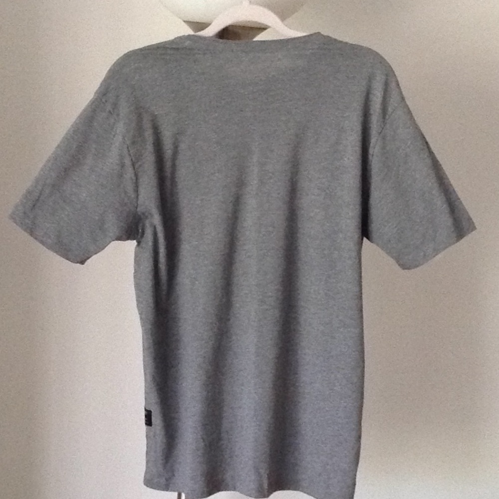 🌑 Rare Rabbit 'Gentleman' - Strep Style Grey Tee - Picture 2 of 8